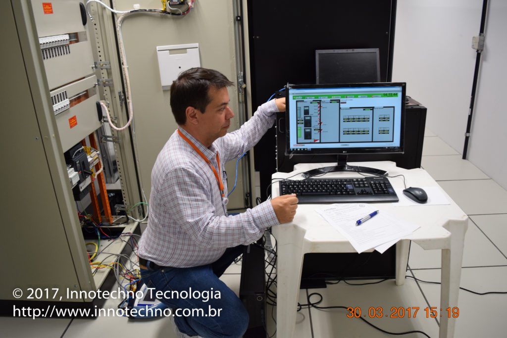 Verificação / teste no sistema de Supervisão e Controle de Utilidades Data Center Localiza