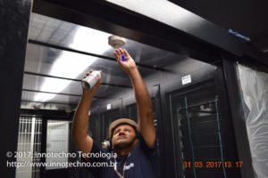 Simulações / testes no sistema de detecção, alarme e combate a incêndio Data Center Localiza