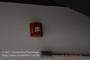 Simulações / testes no sistema de detecção, alarme e combate a incêndio Data Center Localiza
