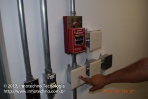 Simulações / testes no sistema de detecção, alarme e combate a incêndio Data Center Localiza
