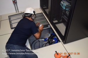 Simulações / testes no sistema de detecção, alarme e combate a incêndio Data Center Localiza